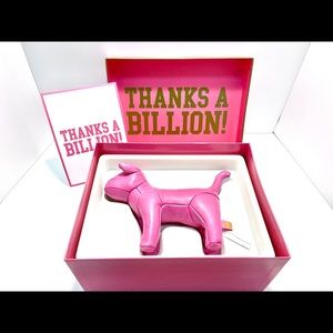 ‼️PINK leather One Billion Dollar Dog‼️